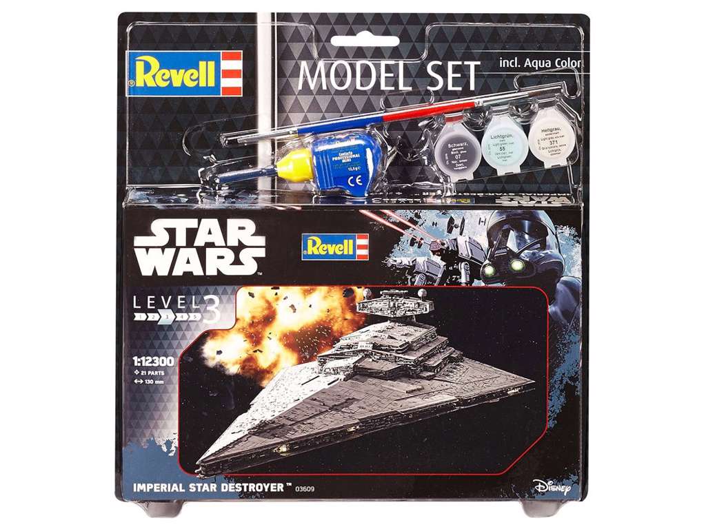 Imperial Star Destroyer 1:12300 model kit fra Revell