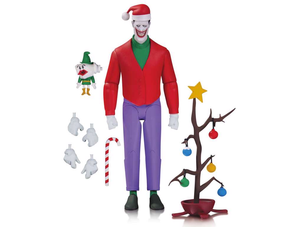 Batman The Animated Series action figur af Christmas with The Joker på 15 cm