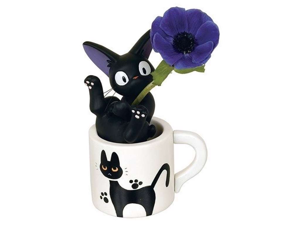 Kiki's Delivery Service blomster vase med Jiji på 15 cm