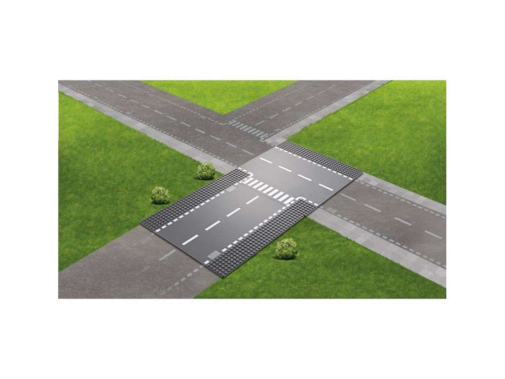 LEGO City - Lige vejbane og T-kryds - 60236