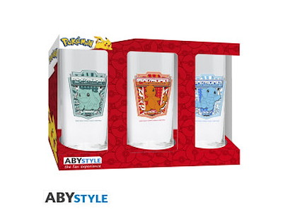 Pokémon 3 Glas Sæt