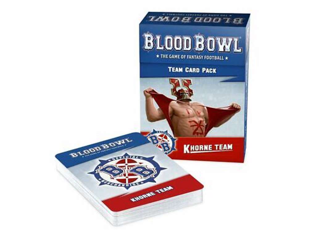Blood Bowl Khorne Team Card Pack