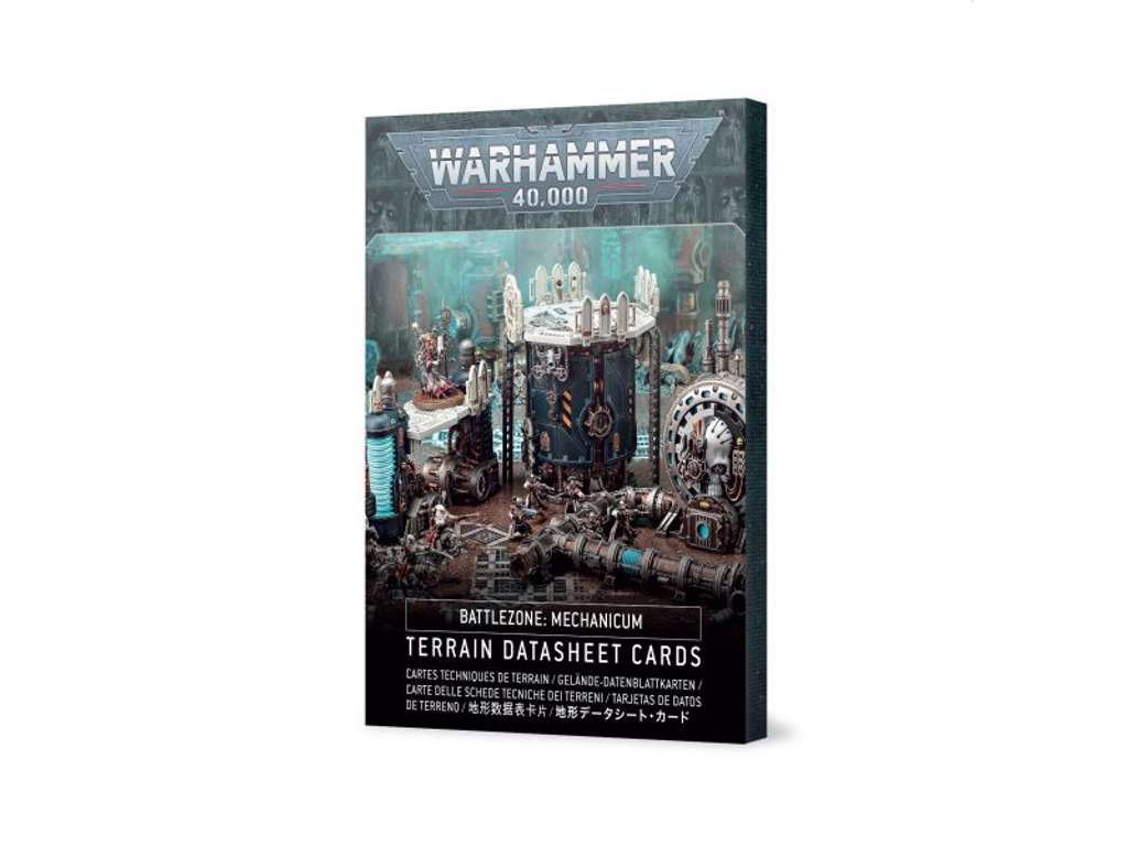 Battlezone Mechanicum: Terrain Cards Eng - Warhammer - 40-19