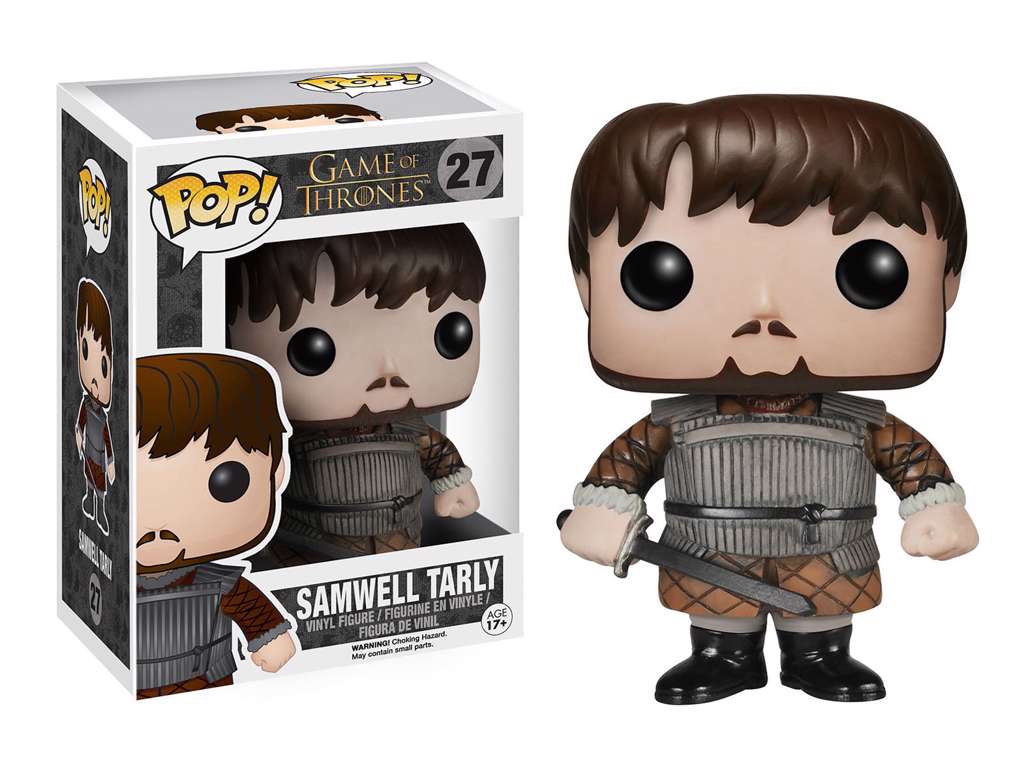 Game of Thrones POP! vinyl figur af Samwell Tarly på 10 cm
