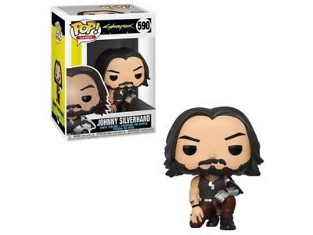 Cyberpunk 2077 POP! vinyl figur af Johnny Silverhand på 9 cm