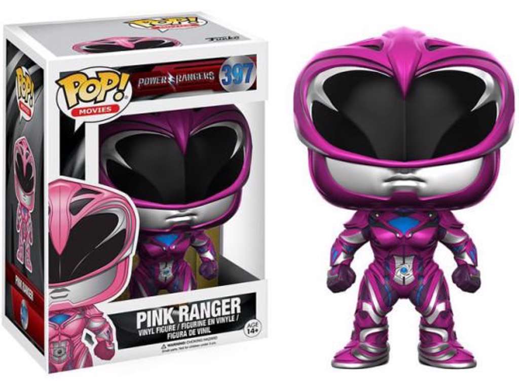Power Rangers POP! vinyl figur af Pink Ranger på 9 cm
