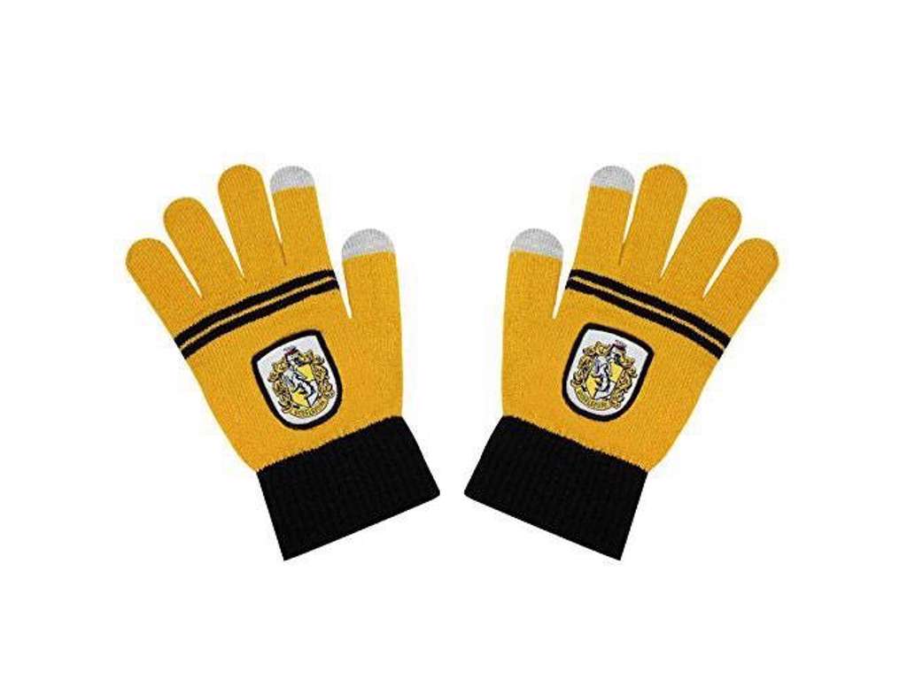  Hufflepuff touchscreen handsker Harry potter fra Cinereplicas
