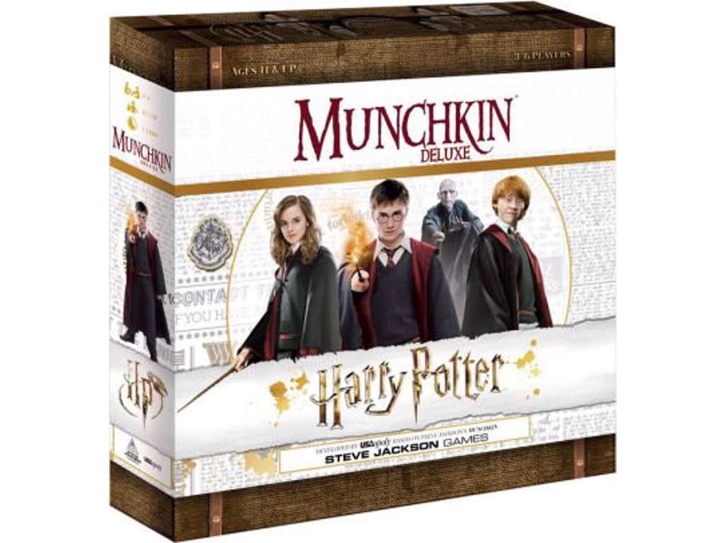 Harry Potter Munchkin Deluxe - Brætspil
