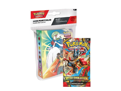 Pokémon Mega Evolution Mini Album med booster