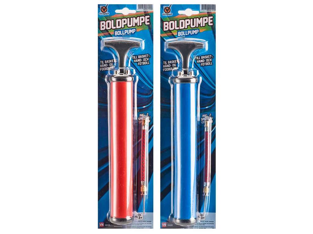 Fodboldpumpe med slange fra Vini sport