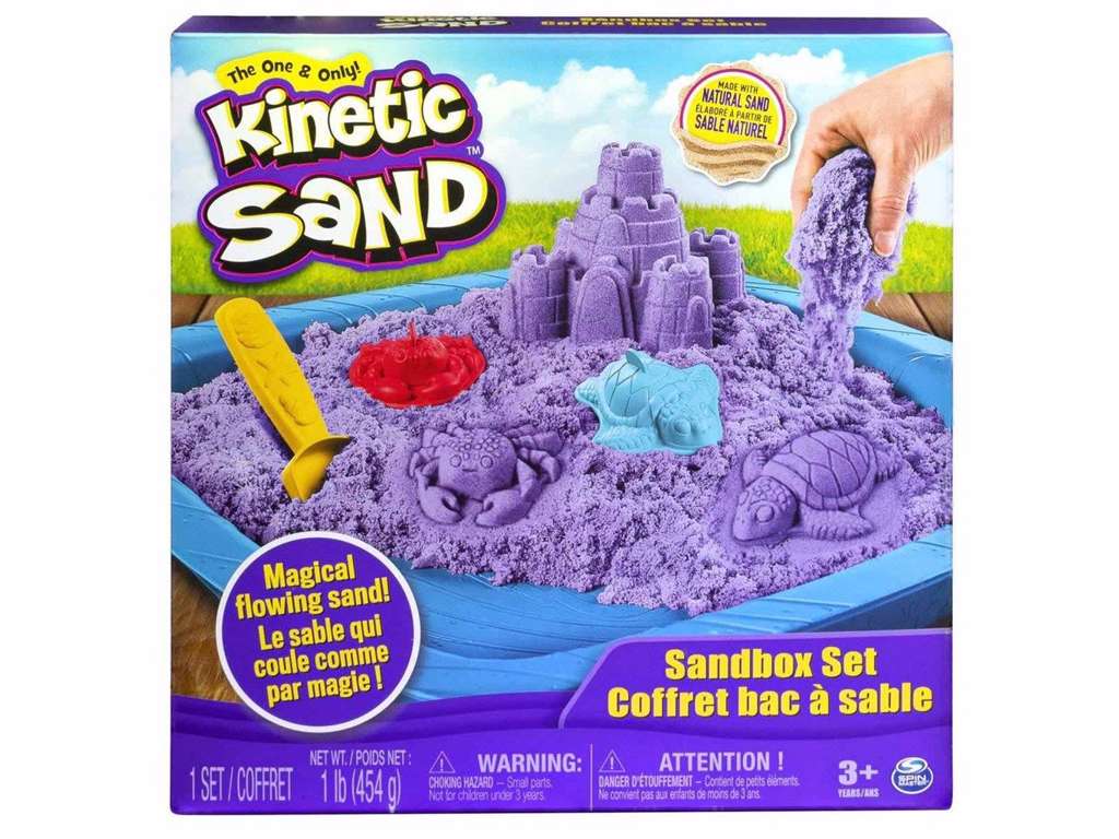 Kinetic Sand Box Set Lilla