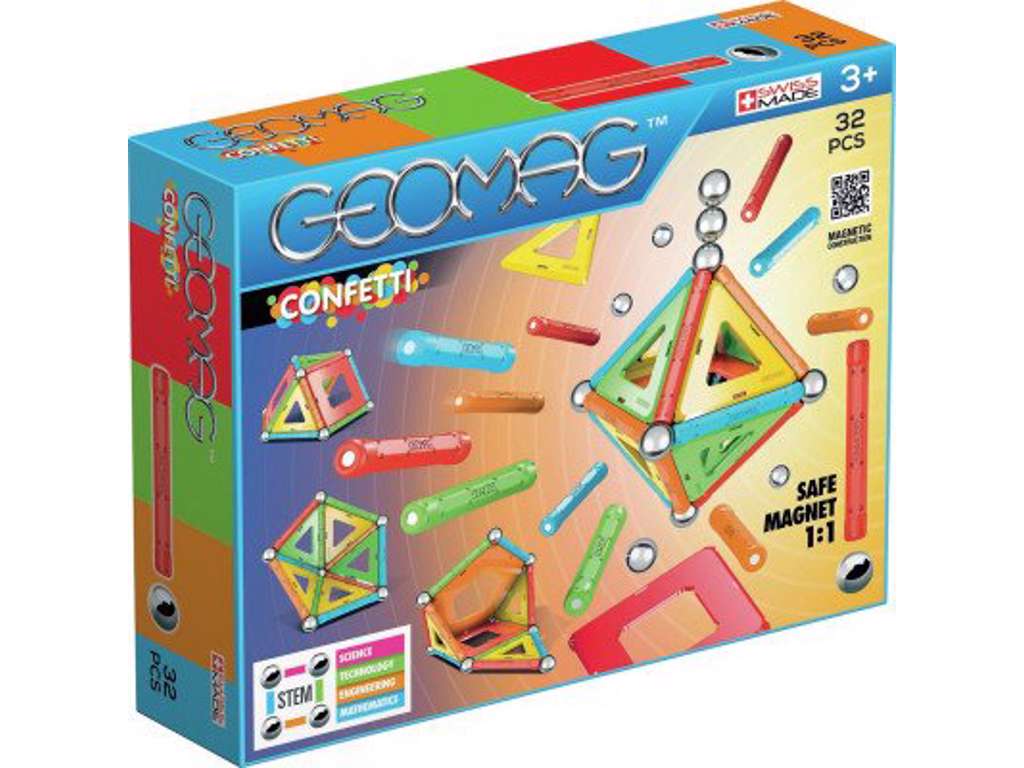 Geomag Confetti 32 dele