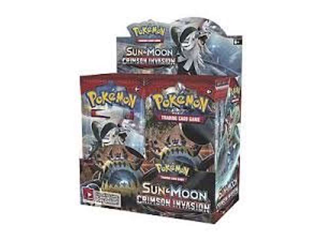 Pokémon Sun & Moon Crimson Invasion boosterpakke