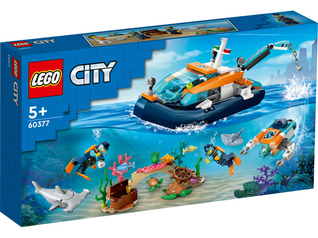 LEGO City Exploration - Forsknings-dykkerfartøj - 60377