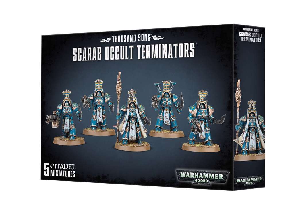 Thousand Sons: Scarab Occult Terminators - Warhammer 40K