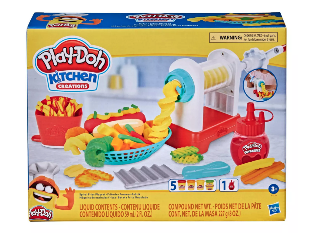 Play-Doh Spiral Fries legesæt