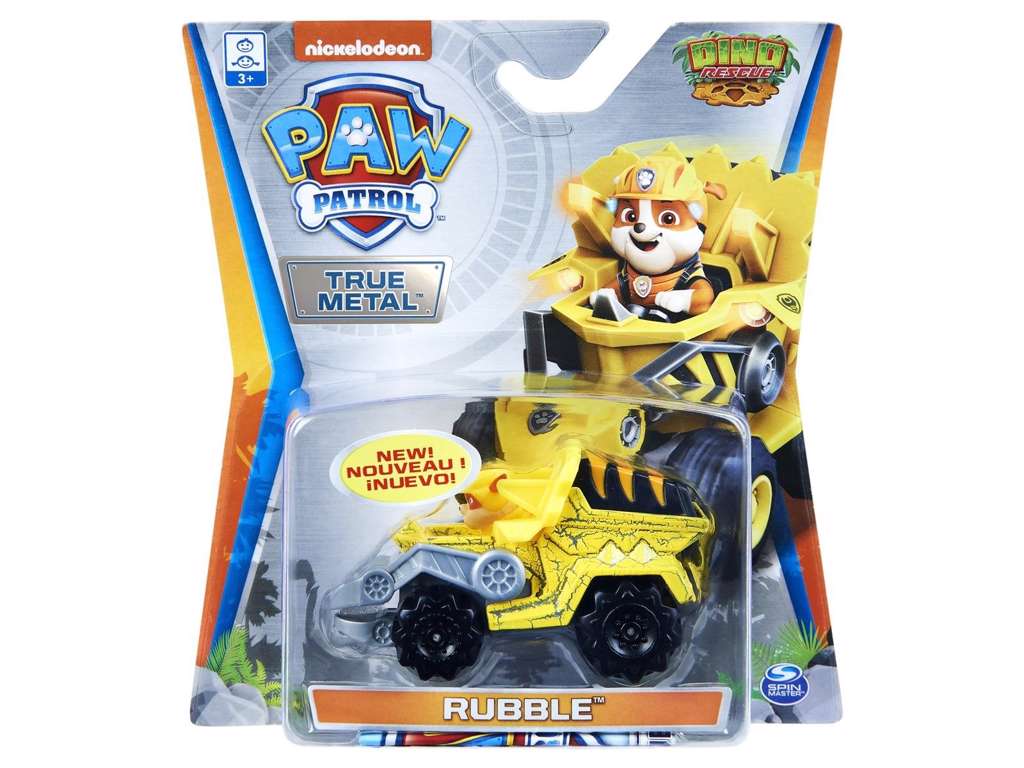 Rubble bil i metal fra Paw Patrol Dino Rescue