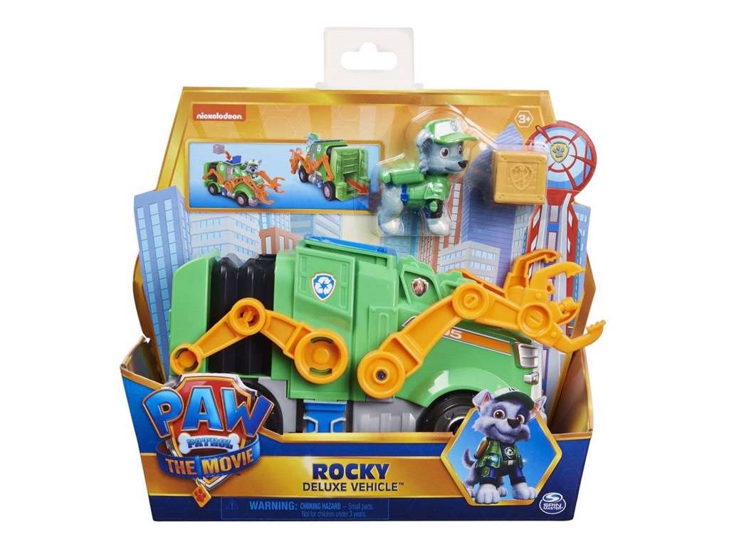 Paw Patrol Movie deluxe bil med Rocky