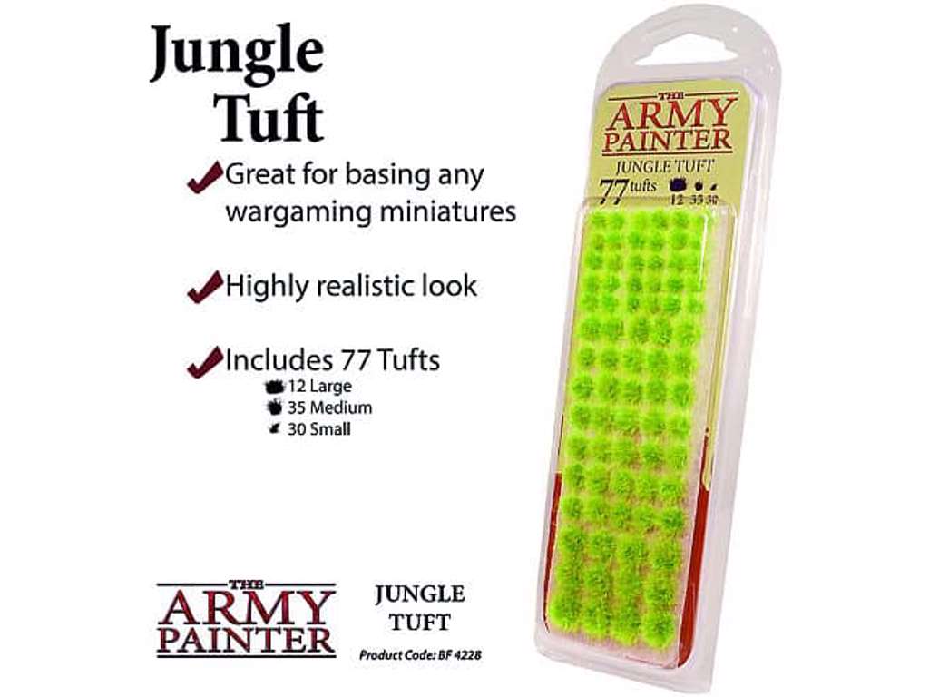 Jungle Tuft - Giftiggrønt græs til baser