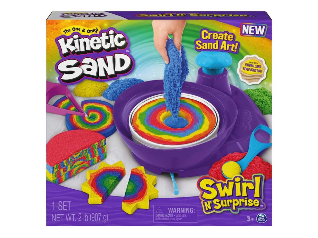 Kinetic Sand Swirl N' Surprise