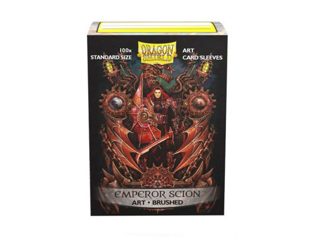 Dragon Shield Brushed Art Sleeves - Emperor Scion Coat-of-Arms
