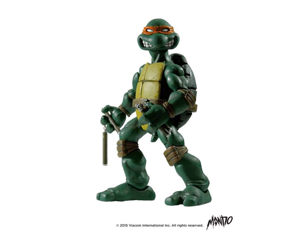 Teenage Mutant Ninja Turtles action figur af 1/6 Michelangelo på 28 cm