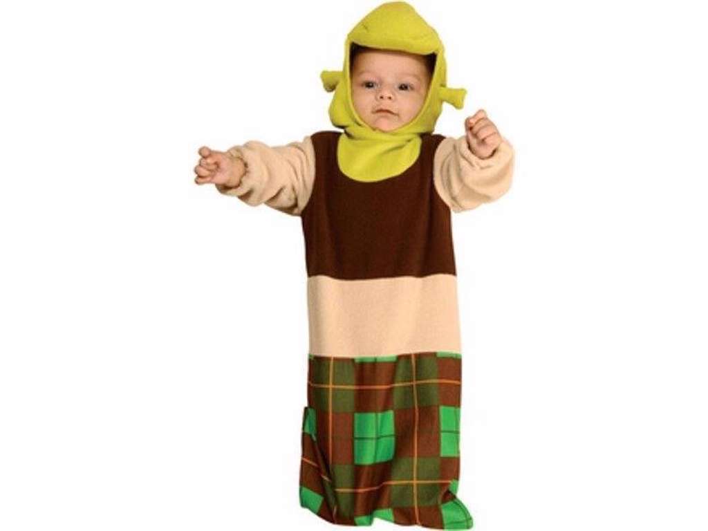 Shrek kostume fra Rubies - 0-9 mdr