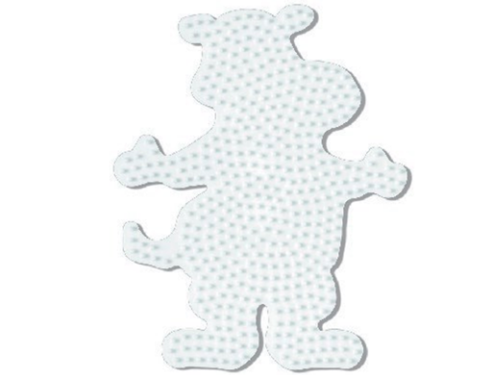 Hama midi perleplade med flodhest - 303