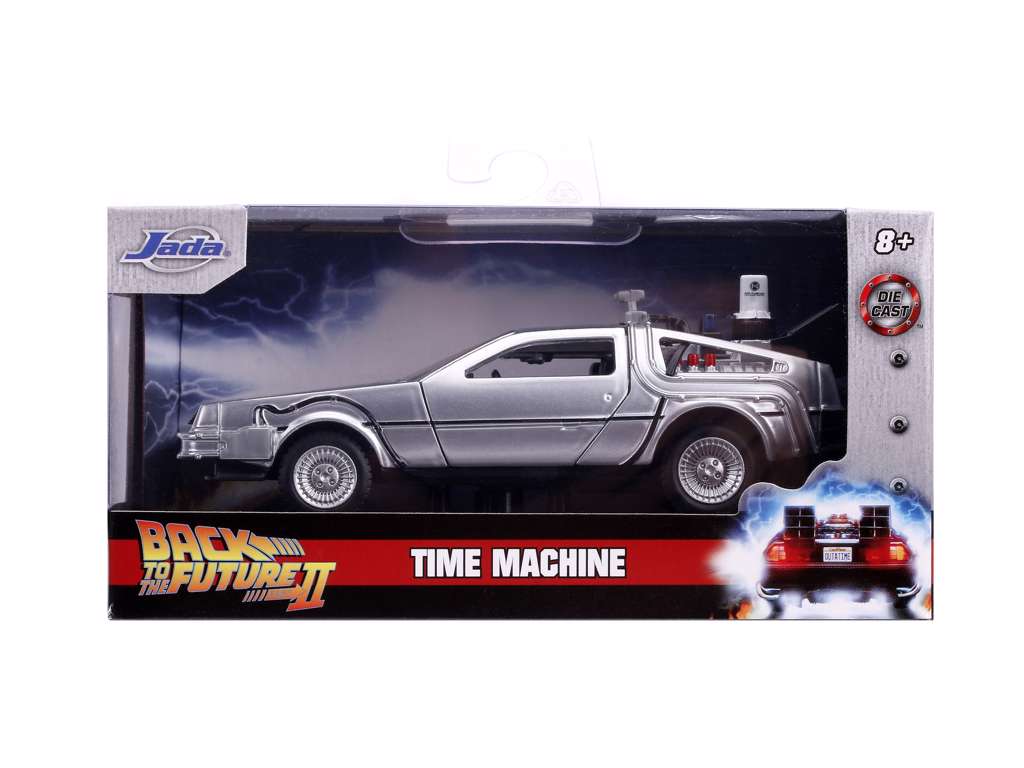 Jada 1:32 DeLorean Time Machine Back to the Future 2