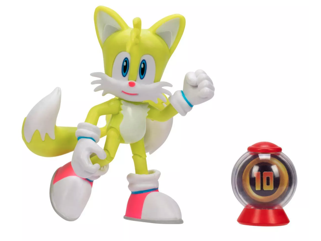 Sonic The Hedgehog 30th Anniversary action figur af Tails på 8 cm