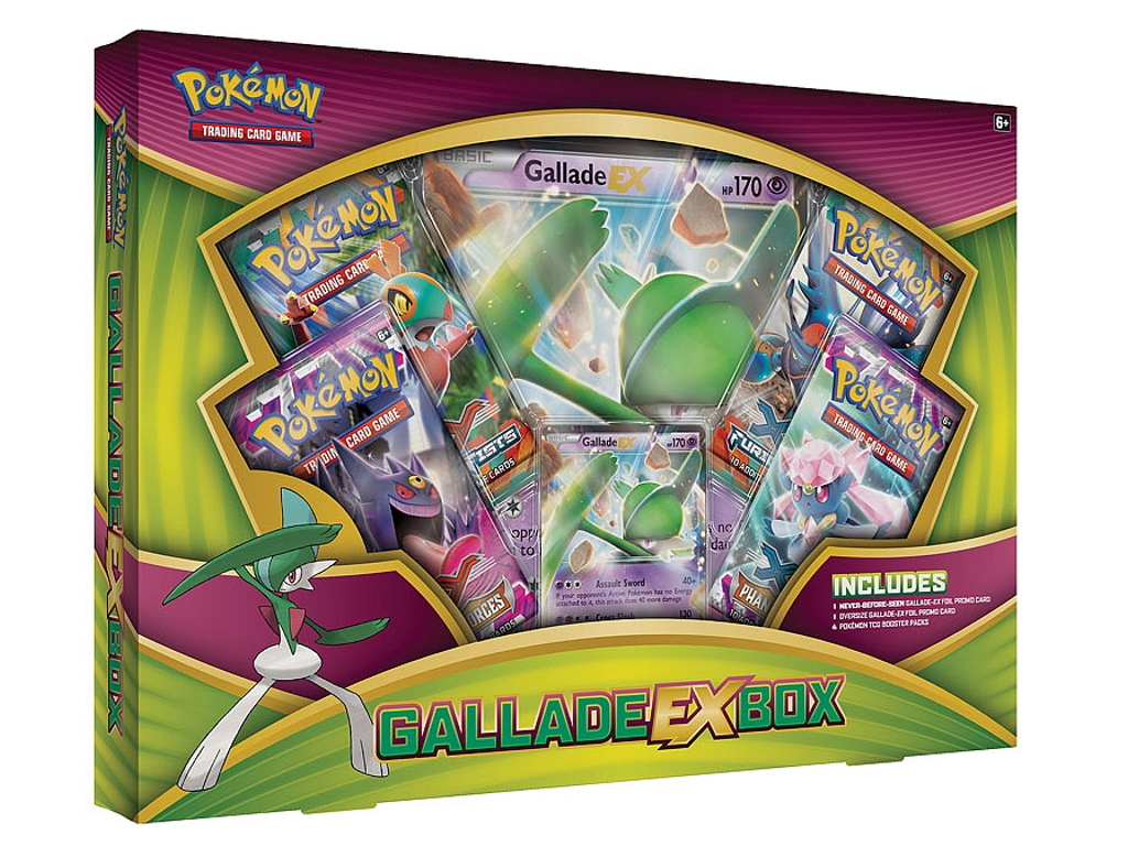 Pokémon Gallade EX box