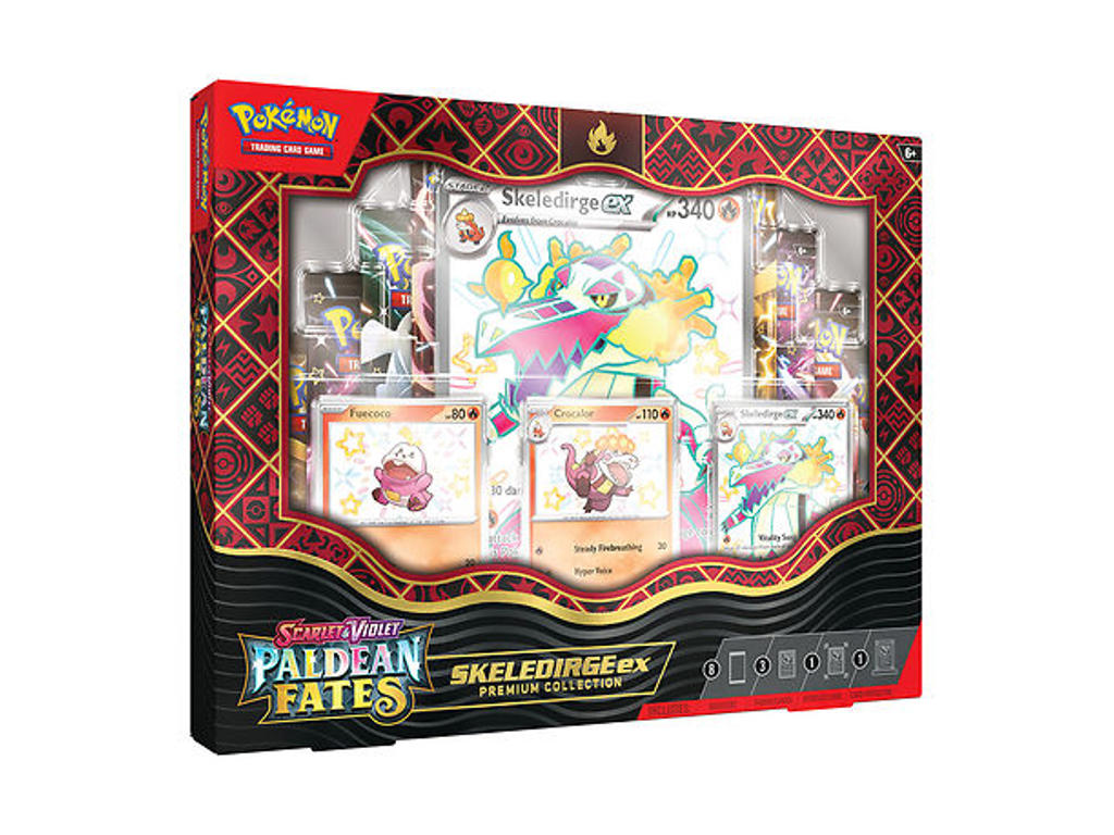 Premium Collection - Skeledirge EX - Paldean Fates - Pokemon kort