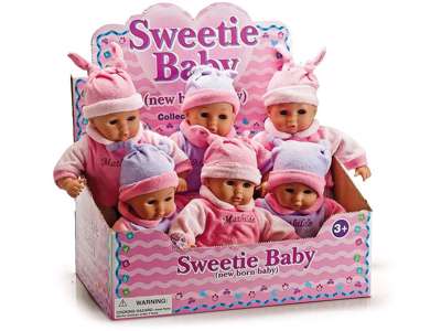 Mathilde dukke 31cm slaskedukke