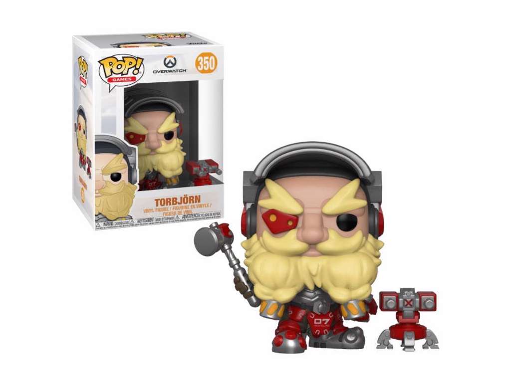Overwatch POP! vinyl figur af Torbjörn på 9 cm