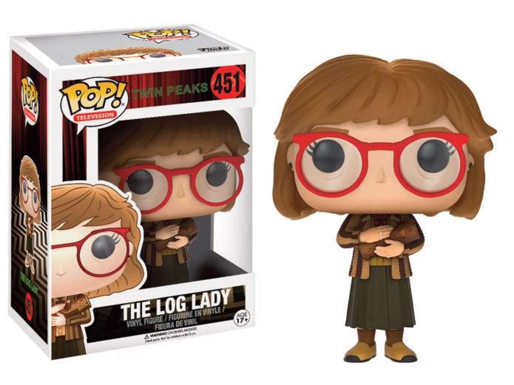 Twin Peaks POP! vinyl figur af The Log Lady på 9 cm