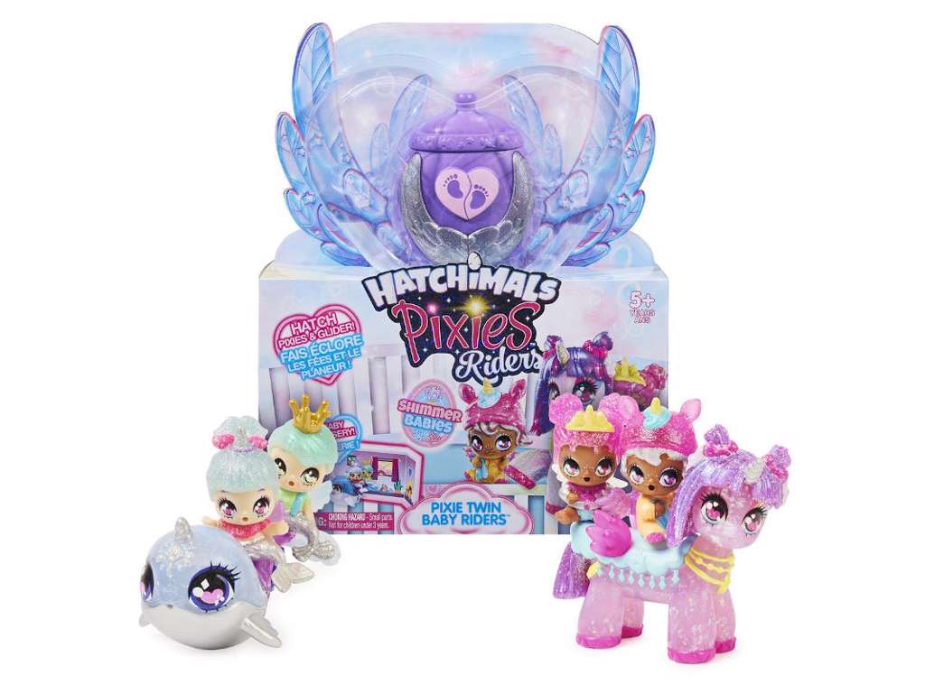 Hatchimals Pixies Riders Babysitters