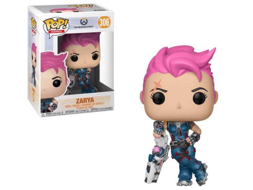 Overwatch POP! vinyl figur af Zarya på 9 cm