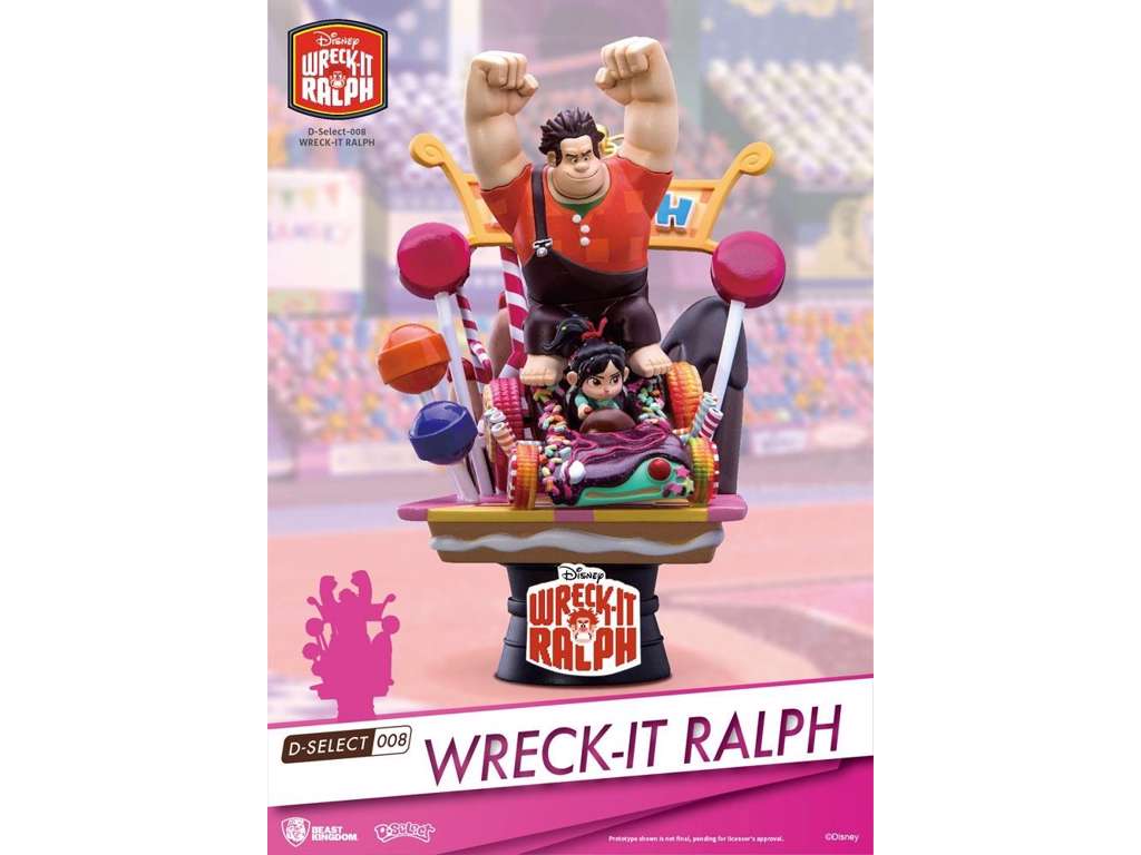 Wreck-It Ralph D-Select PVC diorama på 14 cm
