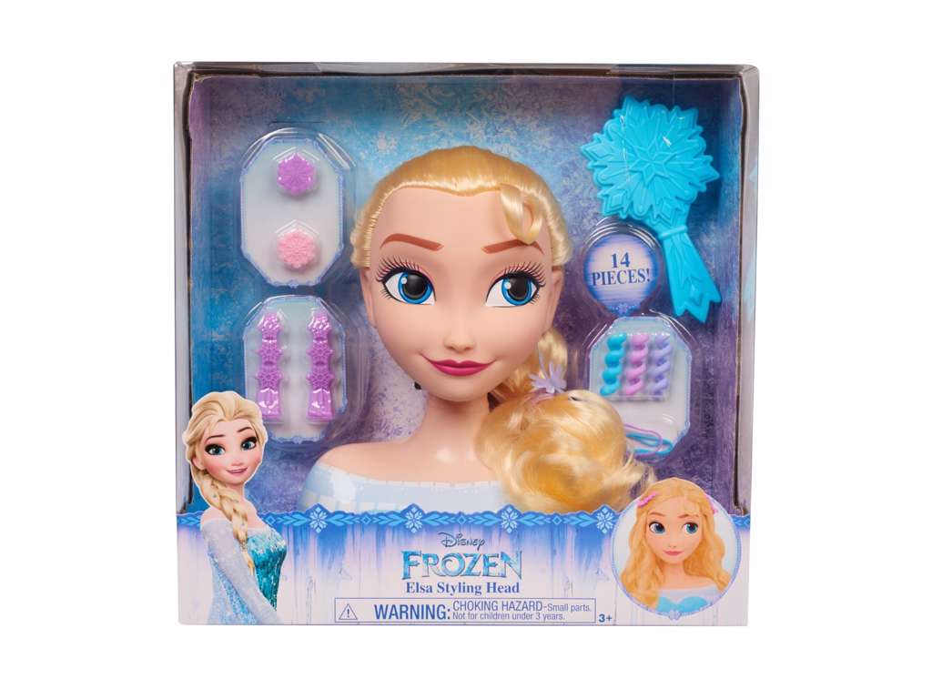 Lille Elsa frisørhoved fra Frost