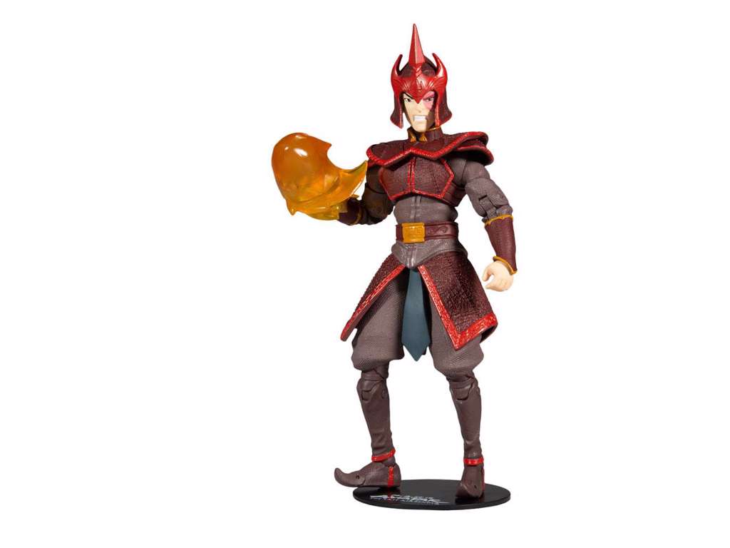 Avatar: The Last Airbender Prince Zuko Helmeted (Gold Series) actionfigur på 18 cm