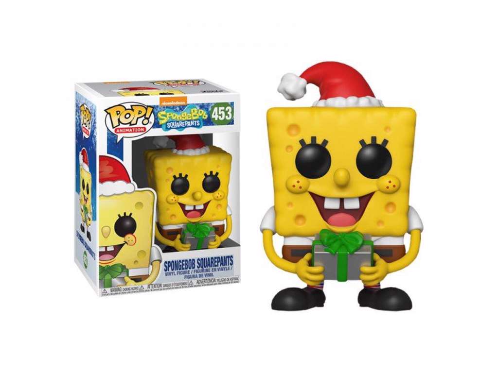 SpongeBob SquarePants POP! vinyl figur af SpongeBob Xmas på 9 cm