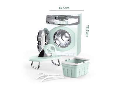 Elektrisk vaskemaskine med tilbehør