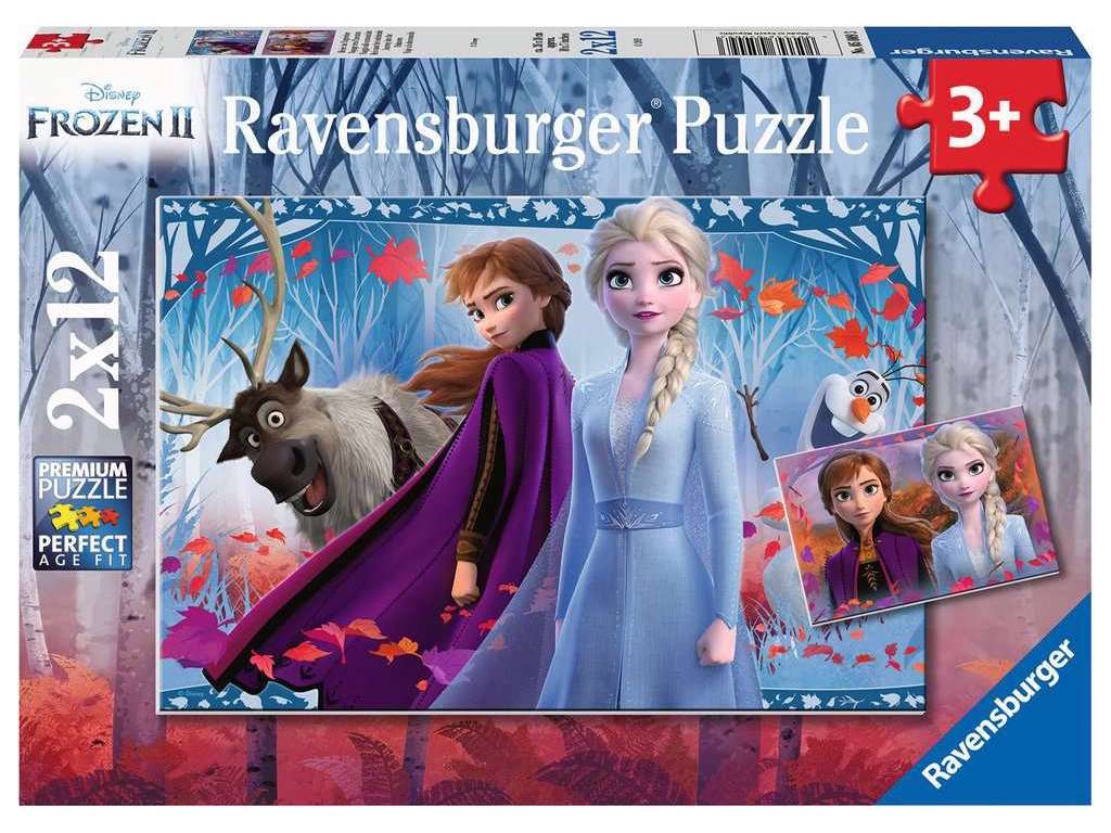 Frost puslespil med 2x12 brikker fra Ravensburger
