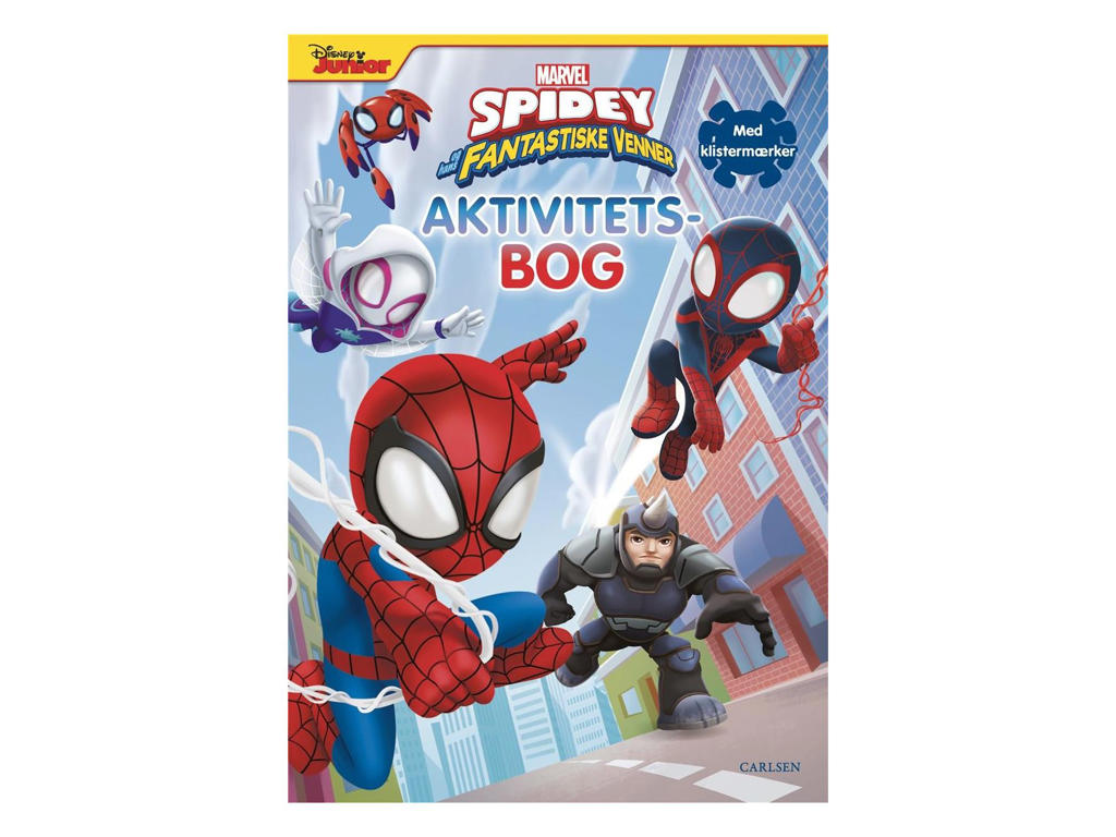 Spidey og hans fantastiske venner - Aktivitetsbog med klistermærker
