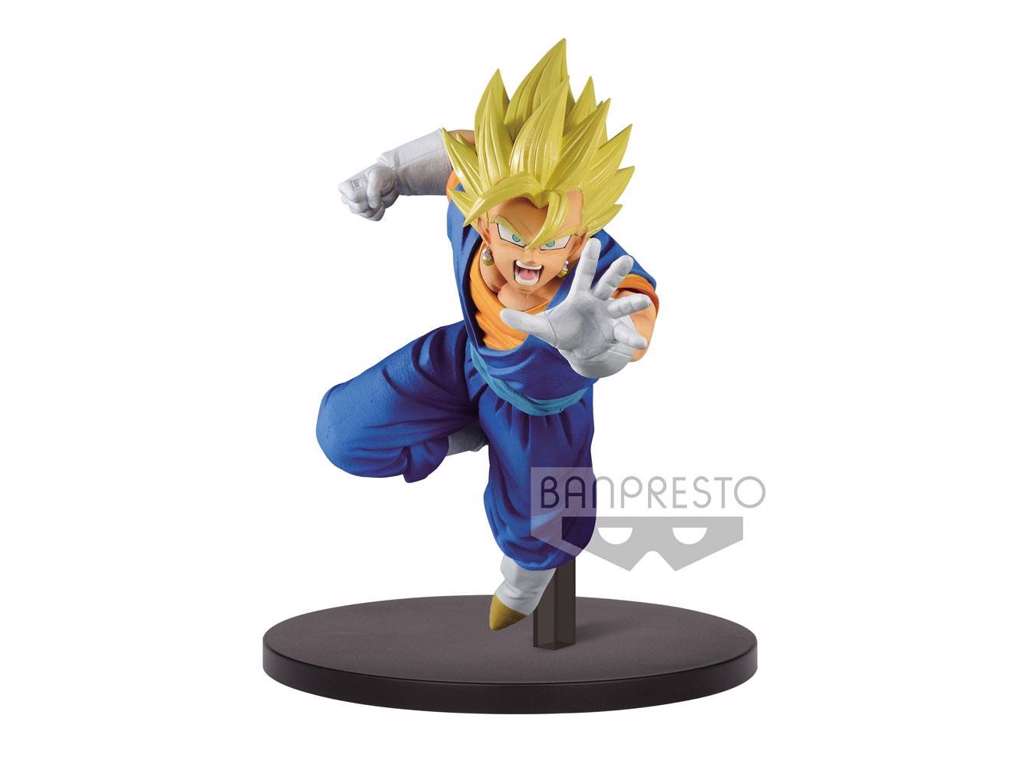 Dragon Ball Super Chosenshiretsuden statue af Super Saiyan Vegetto på 15 cm