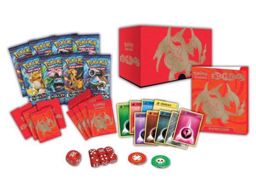 Pokémon Evolutions Elite Trainer Box med Charizard
