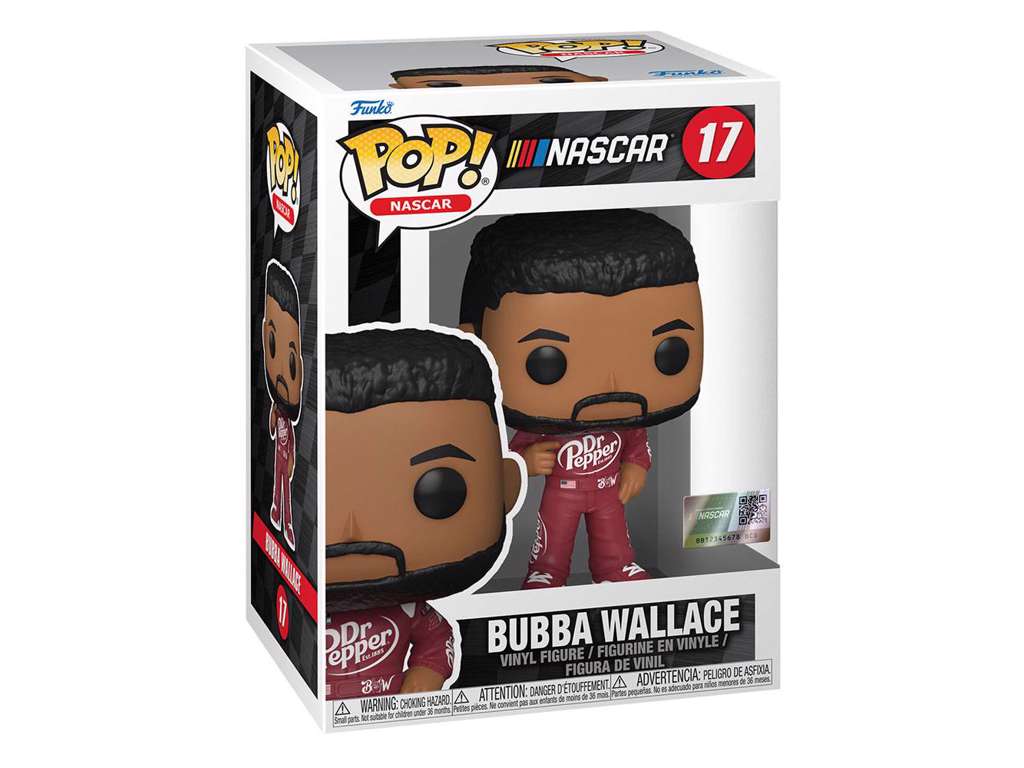 NASCAR POP! Sports Vinyl Figure Bubba Wallace (23XI) 9 cm
