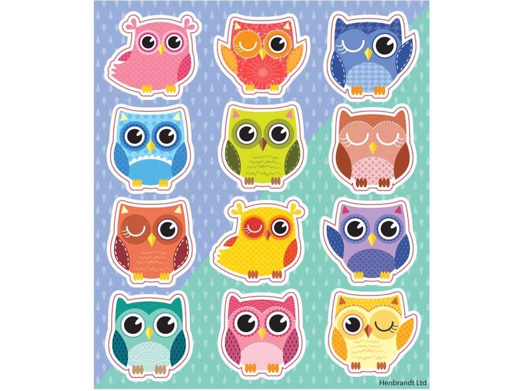 Ugle klistermærker