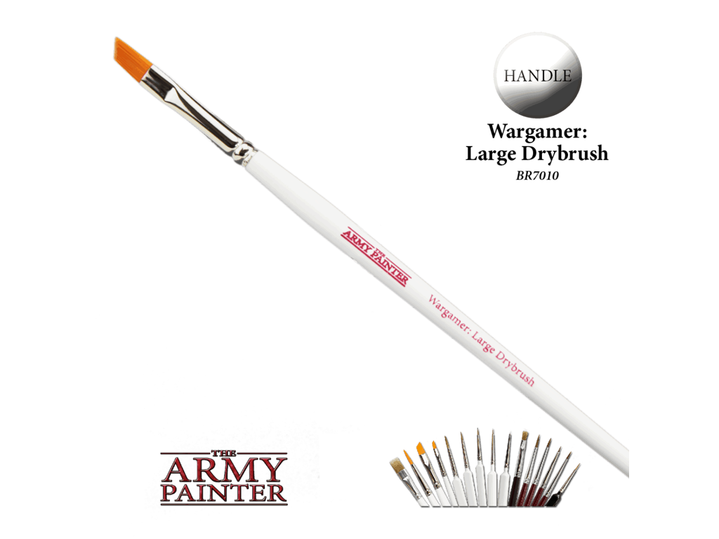 Large Drybrush pensel fra The Army Painter