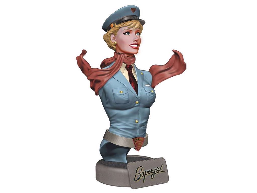 DC Comics Bombshells buste af Supergirl på 19 cm
